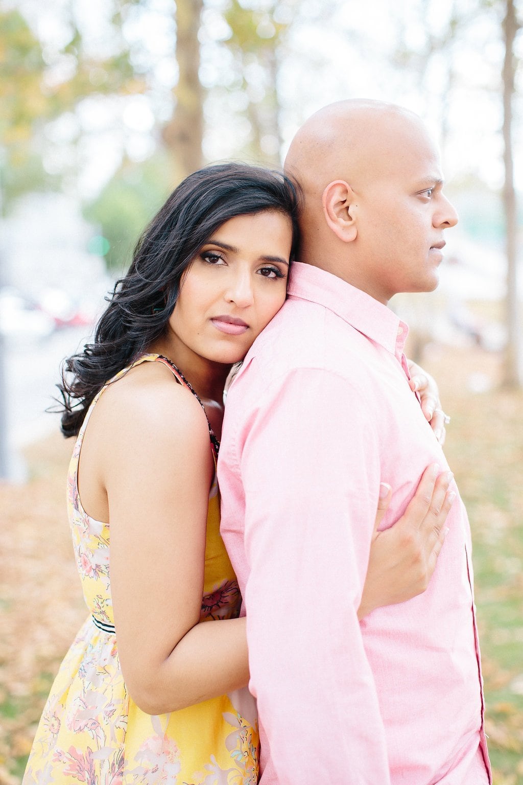 Fine Art Wedding Photography - Lauren Renee Photography Bride resting her head on groom's shoulder