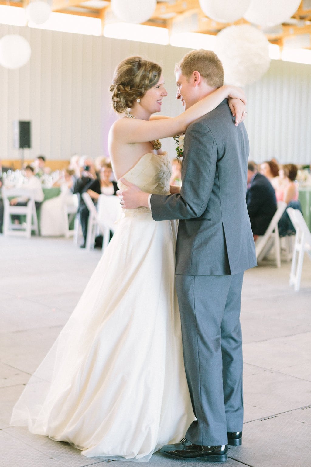 Fine Art Wedding Photography, Pittsburgh Wedding Photography, Lauren Renee Photography Bride and groom dancing inside the barn on a farm