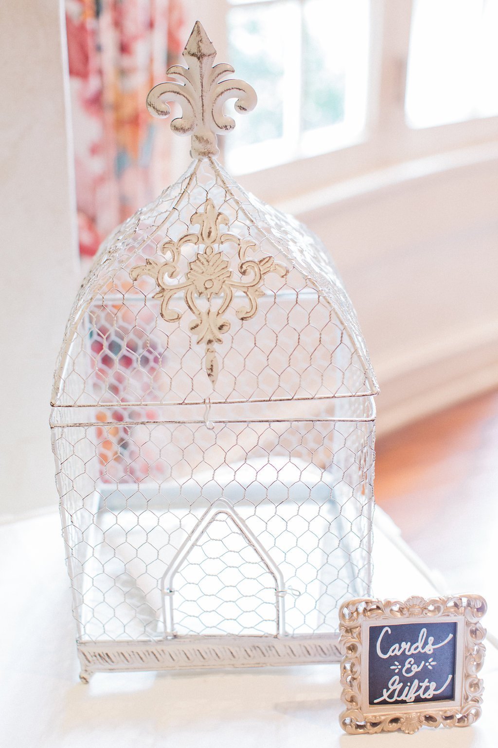 Lauren Renee Photography bird cage cards and gift box