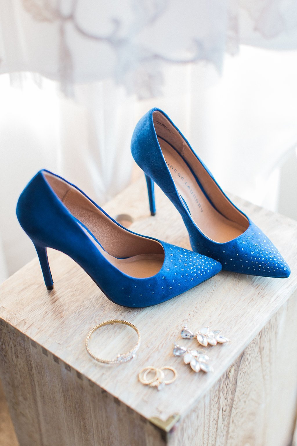 Destination Wedding Photography, Lauren Renee Photography Brides navy blue shoes