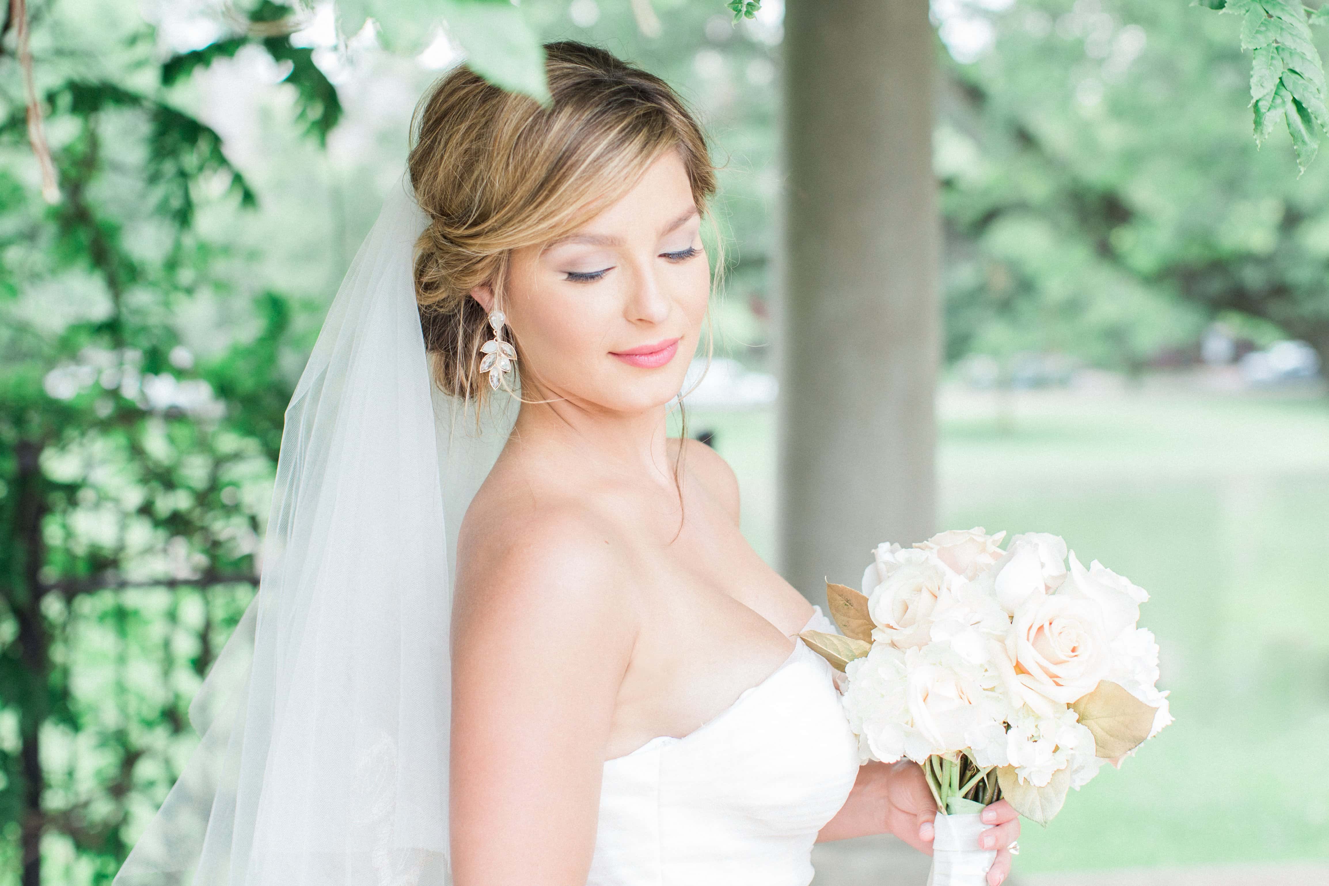 Destination Wedding Photography, Lauren Renee Photography Bridal portraits under an arbor