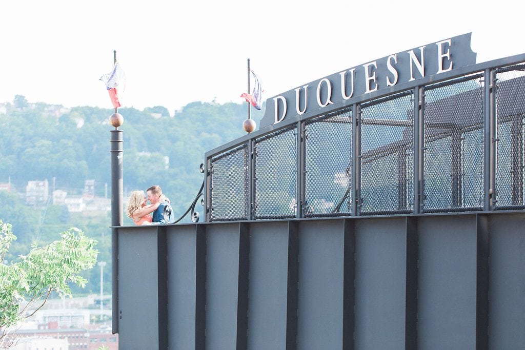 Duquesne University Engagement Photography