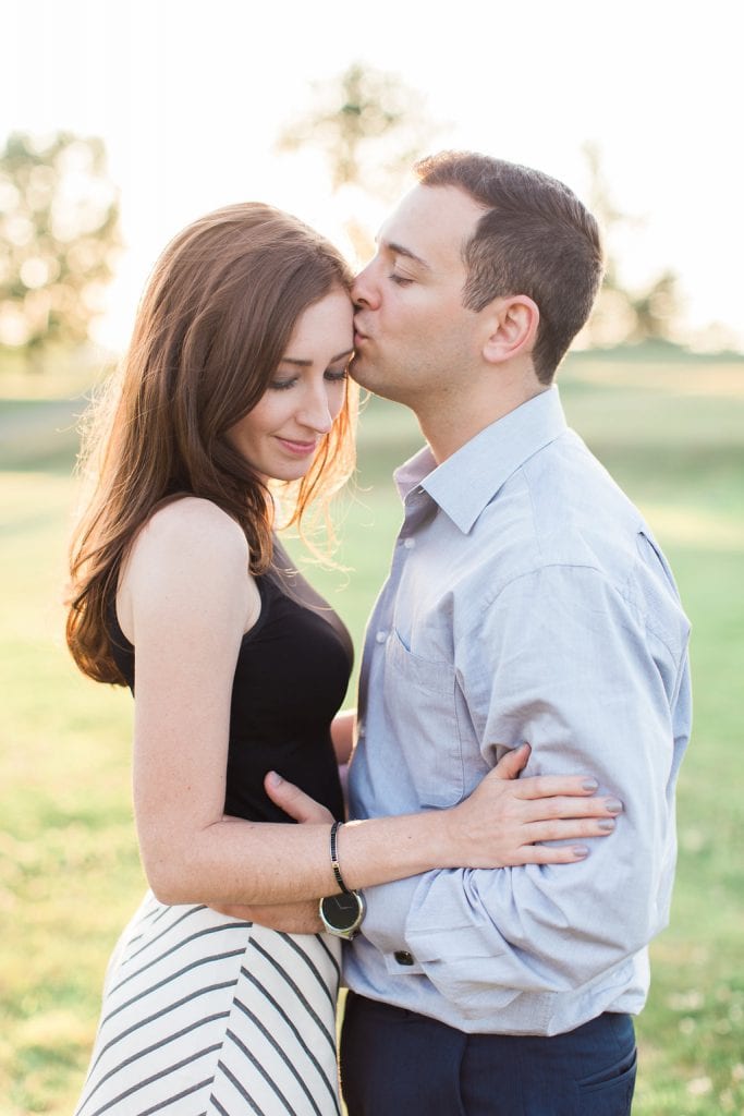 lenape heights golf resort engagement session