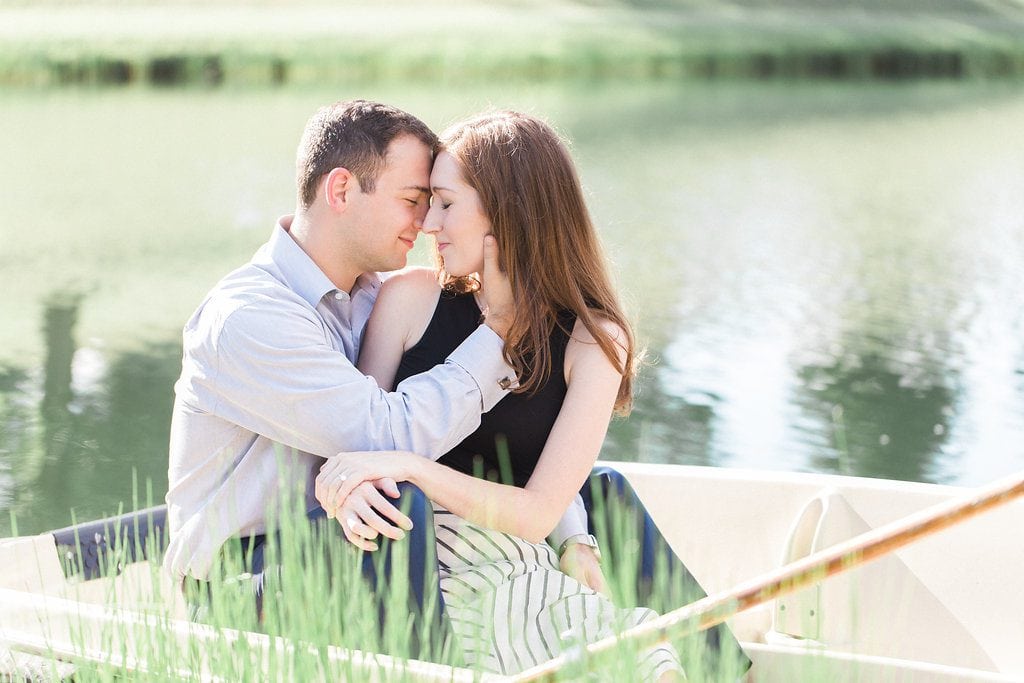 lenape heights golf resort engagement session