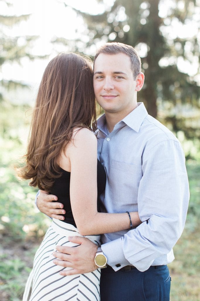 lenape heights golf resort engagement session