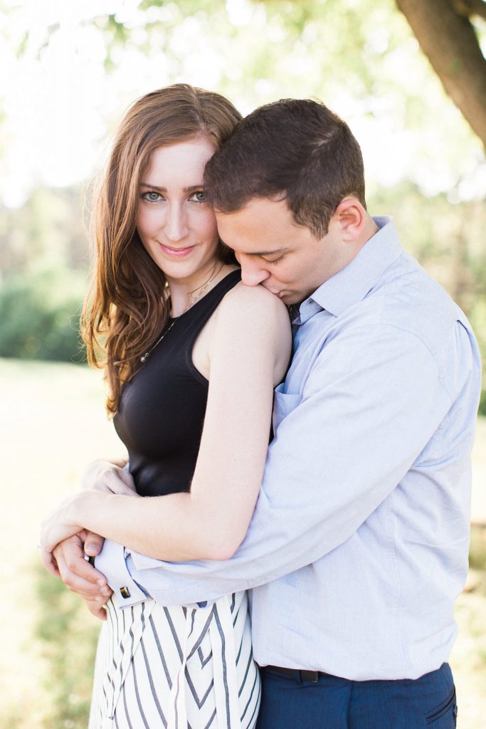 lenape heights golf resort engagement session