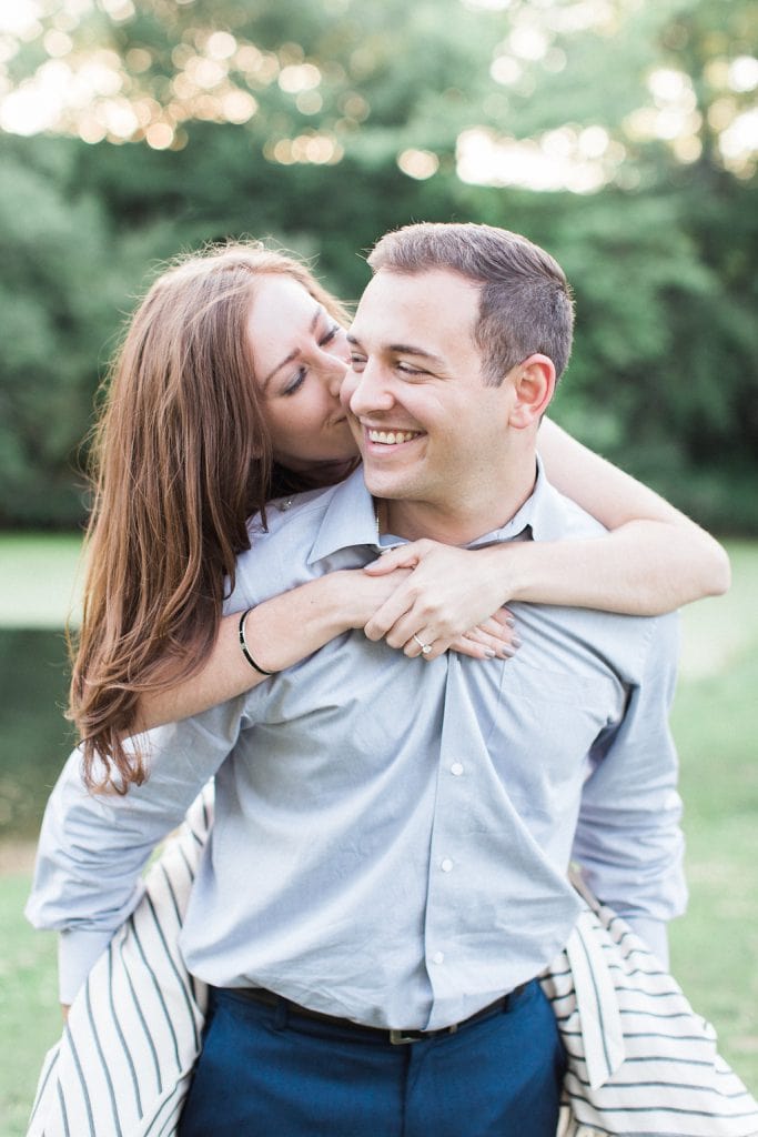 lenape heights golf resort engagement session