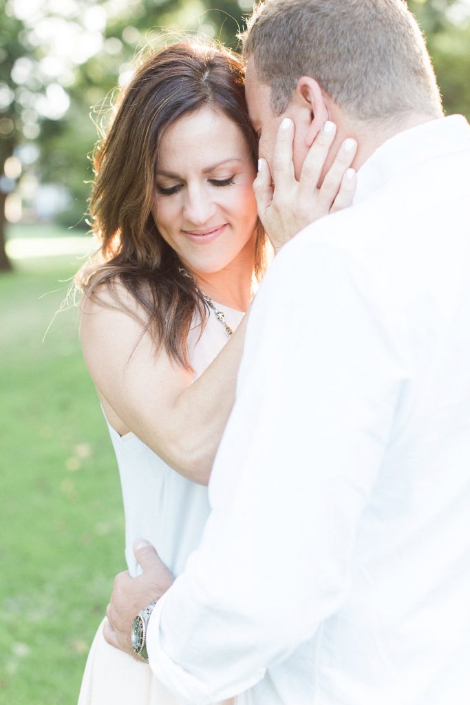 Mellon Park Romantic Engagement Photography