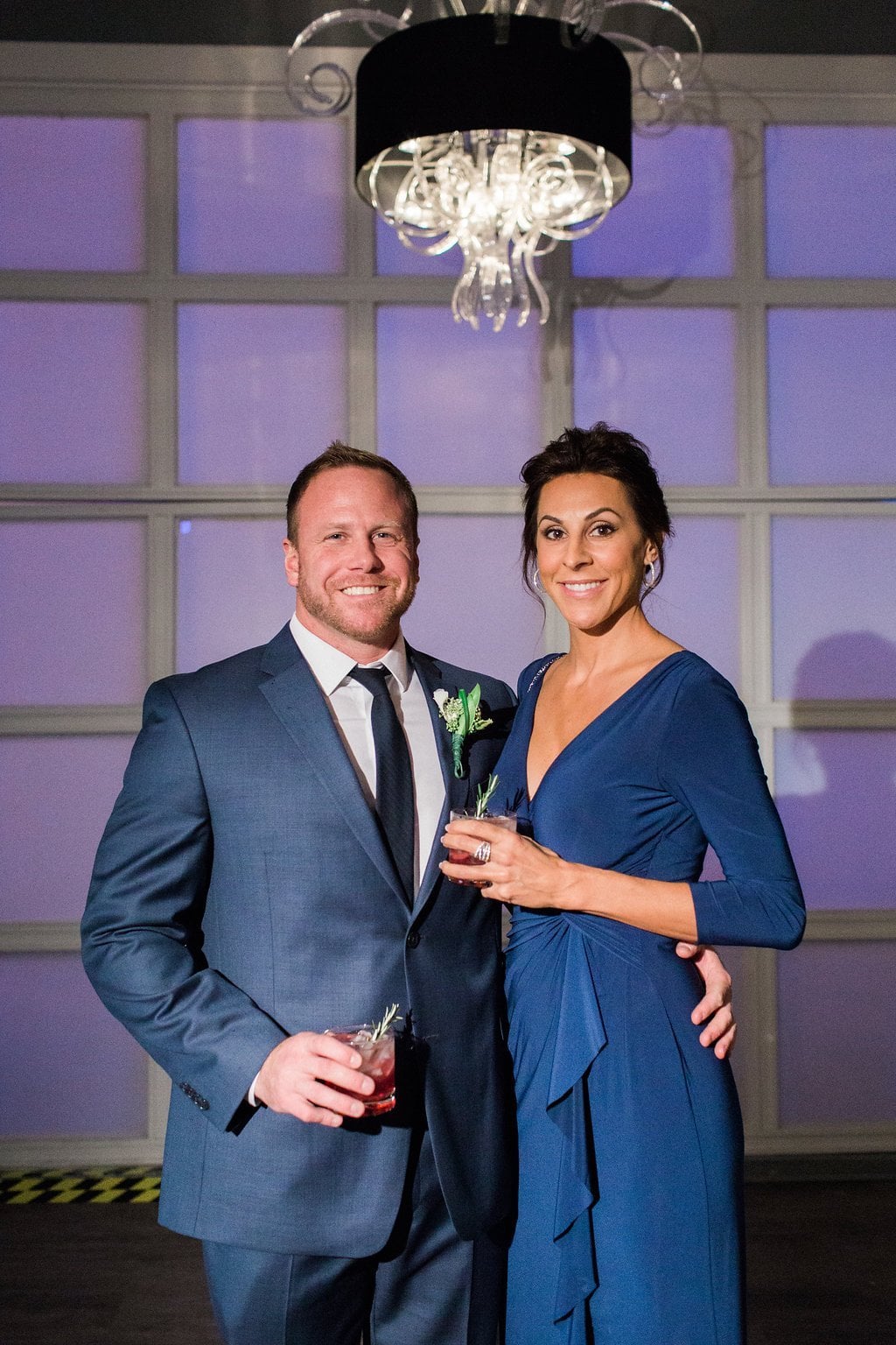Pittsburgh Wedding Photography - Lauren Renee Photography Wedding guests during cocktail hour at winter wedding in Southside