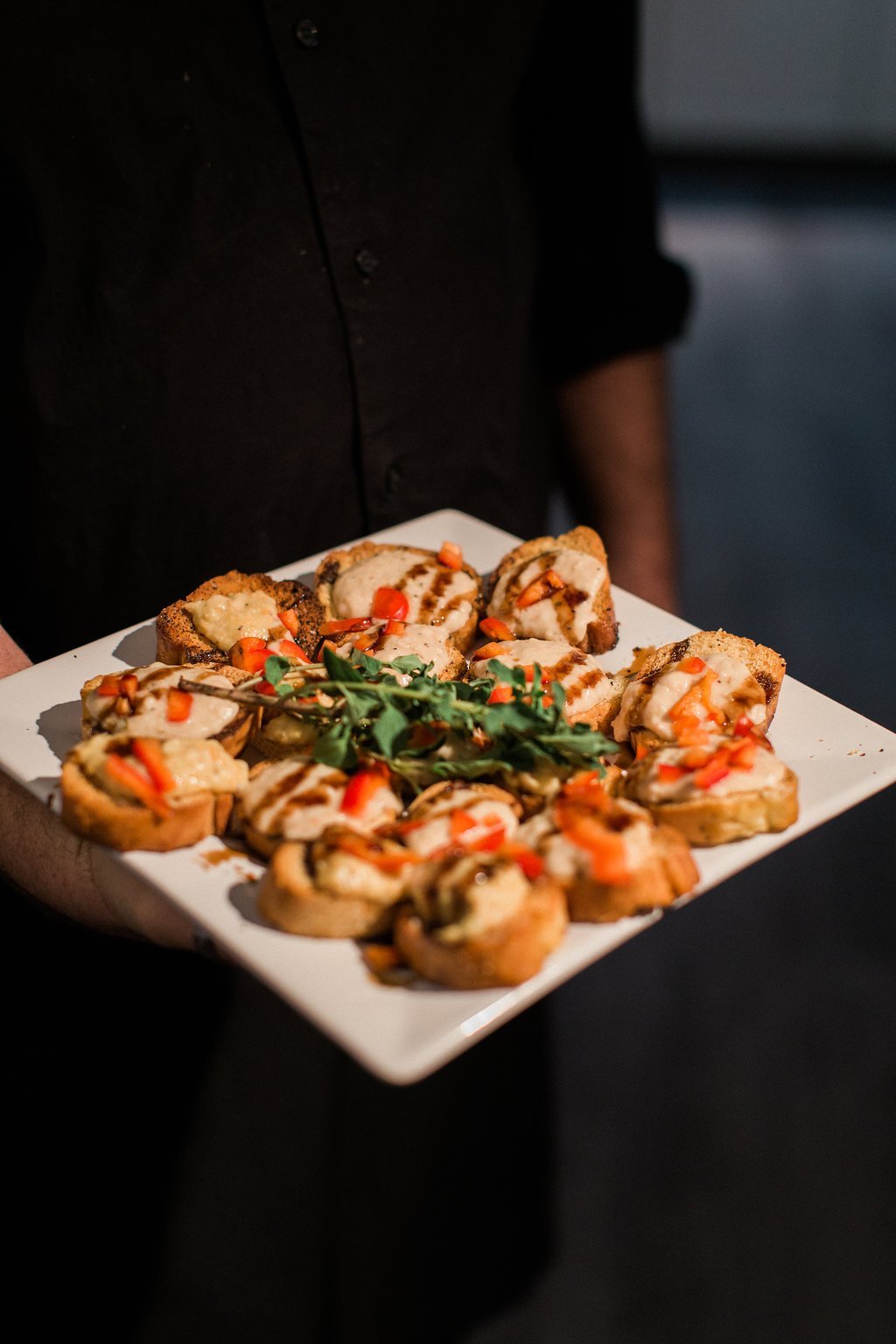 Pittsburgh Wedding Photography - Lauren Renee Photography Appetizers at cocktail hour