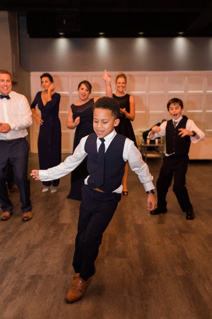 Wedding Reception photos and dancing at J. Verno Studios in the Southside of Pittsburgh