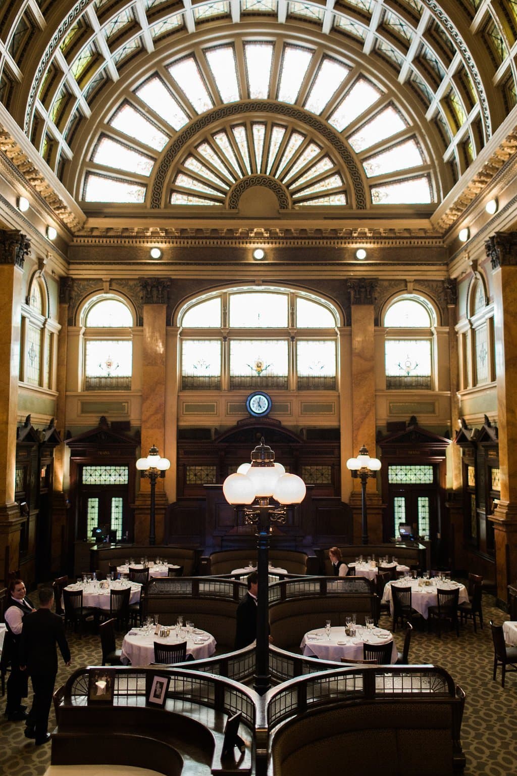 Bride is walked down the aisle by man who received her father's donated heart - Lauren Renee Photography Grand Concourse Station Square Wedding Reception