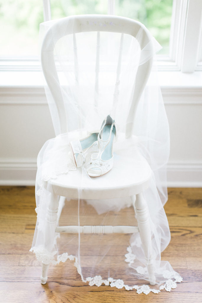 Bella Belle wedding shoes: Black Tie Fox Chapel Golf Club Wedding captured by Pittsburgh wedding photographer Lauren Renee