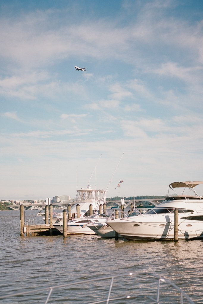 Engagement Session - Lauren Renee Photography Boats by the dock in Old Town Alexandria Virginia
