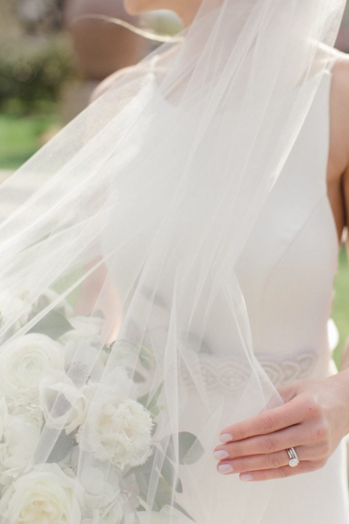 The Pennsylvanian Wedding Bride and groom portraits at Mellon Park flowers from Farmer's daughter