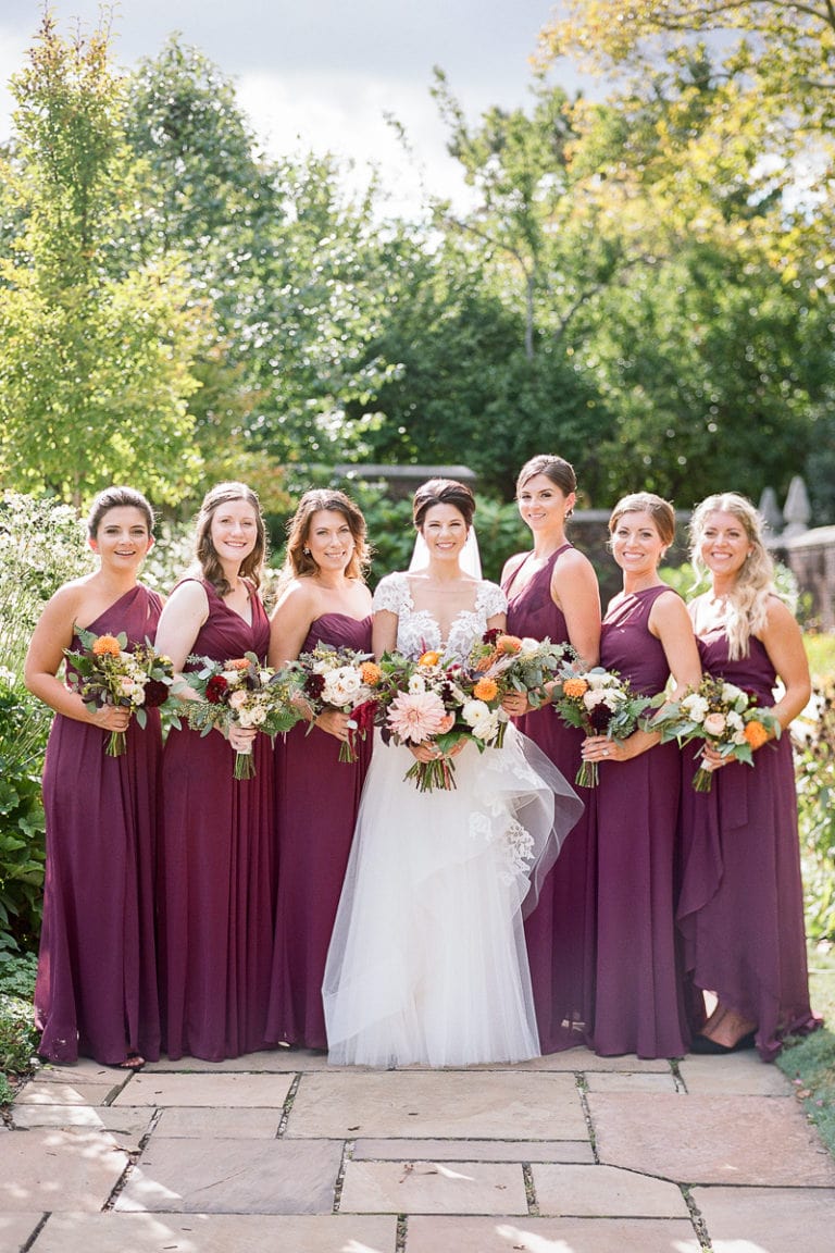 Elegant Mellon Walled Garden Wedding - Lauren Renee
