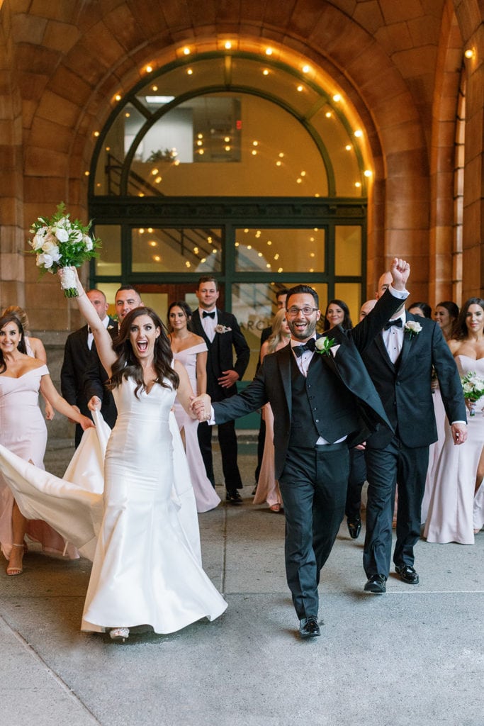 Timeless Blush and Gold Wedding at The Pennsylvanian by Lauren Renee Photography