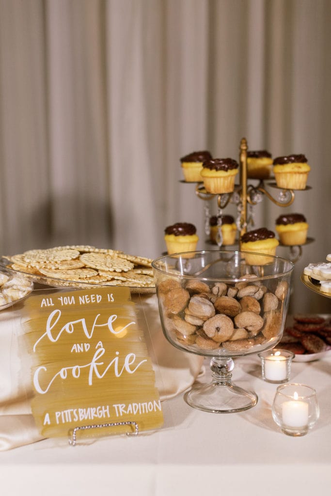 Cookie table from Oakmont Bakery