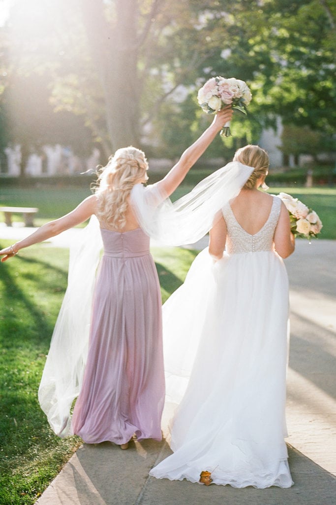 Romantic Mauve Carnegie Music Hall Wedding captured by Lauren Renee