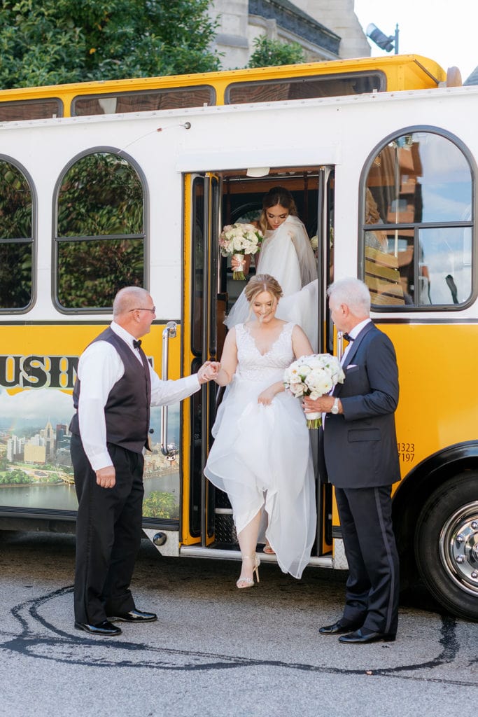 Romantic Mauve Carnegie Music Hall Wedding captured by Lauren Renee