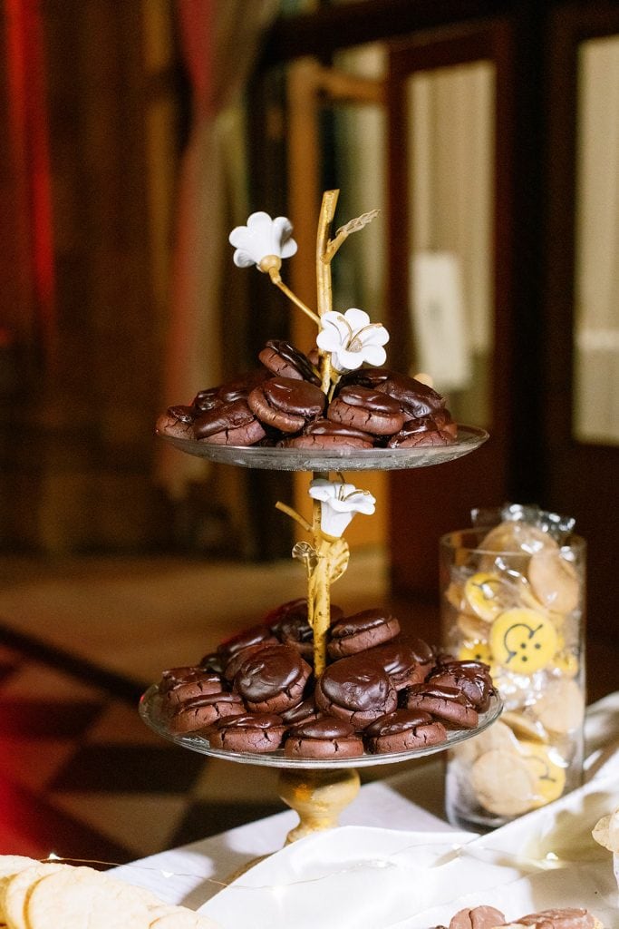 Pittsburgh cookie table display at the Pennsylvanian by Lauren Renee