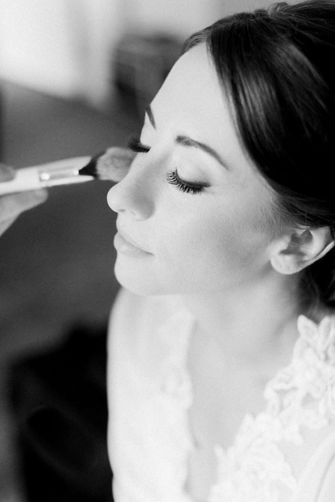 Beauty Justified by Justine Pittsburgh wedding hair and makeup captured by Lauren Renee