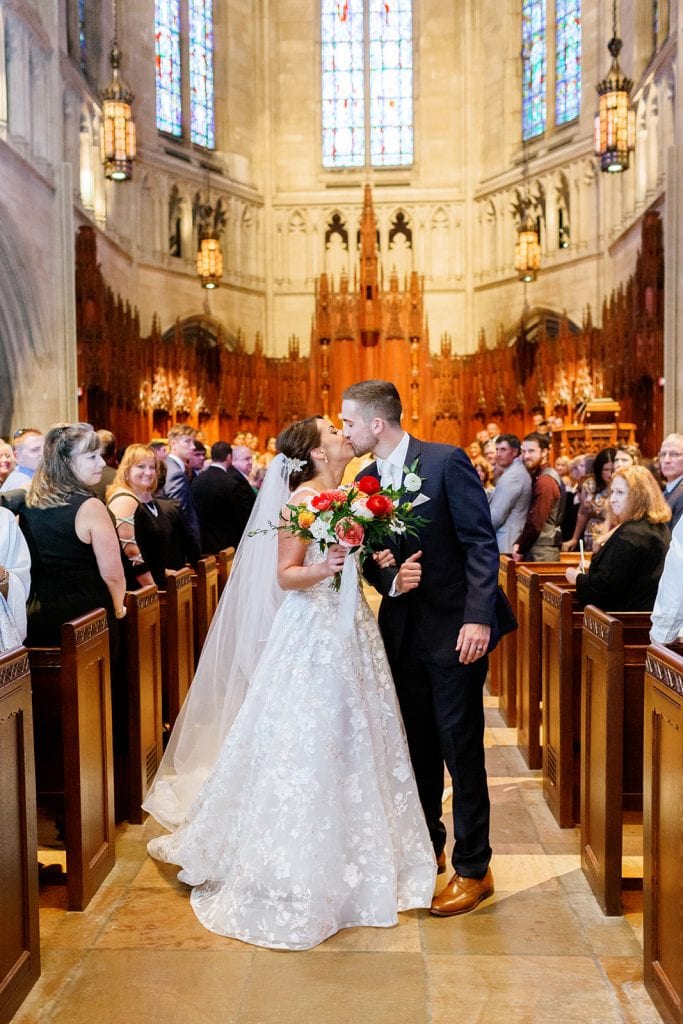 Heinz Memorial Chapel Pittsburgh wedding