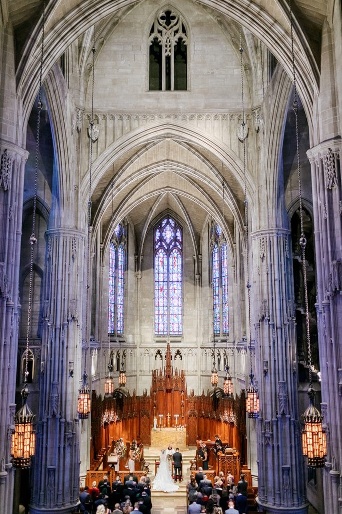 Heinz Memorial Chapel Pittsburgh wedding