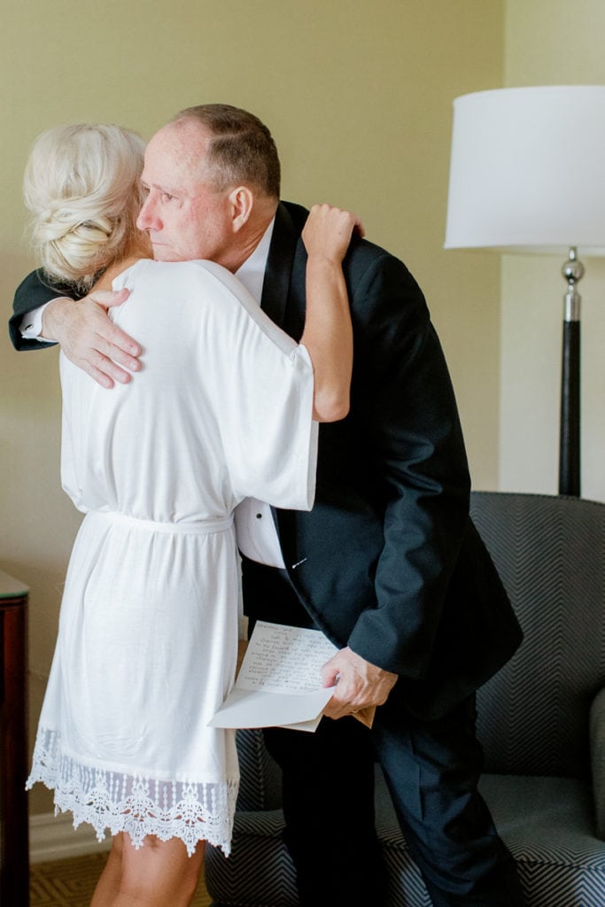 Father of the Bride Photo: White and Gold Pittsburgh Field Club Wedding captured by Lauren Renee