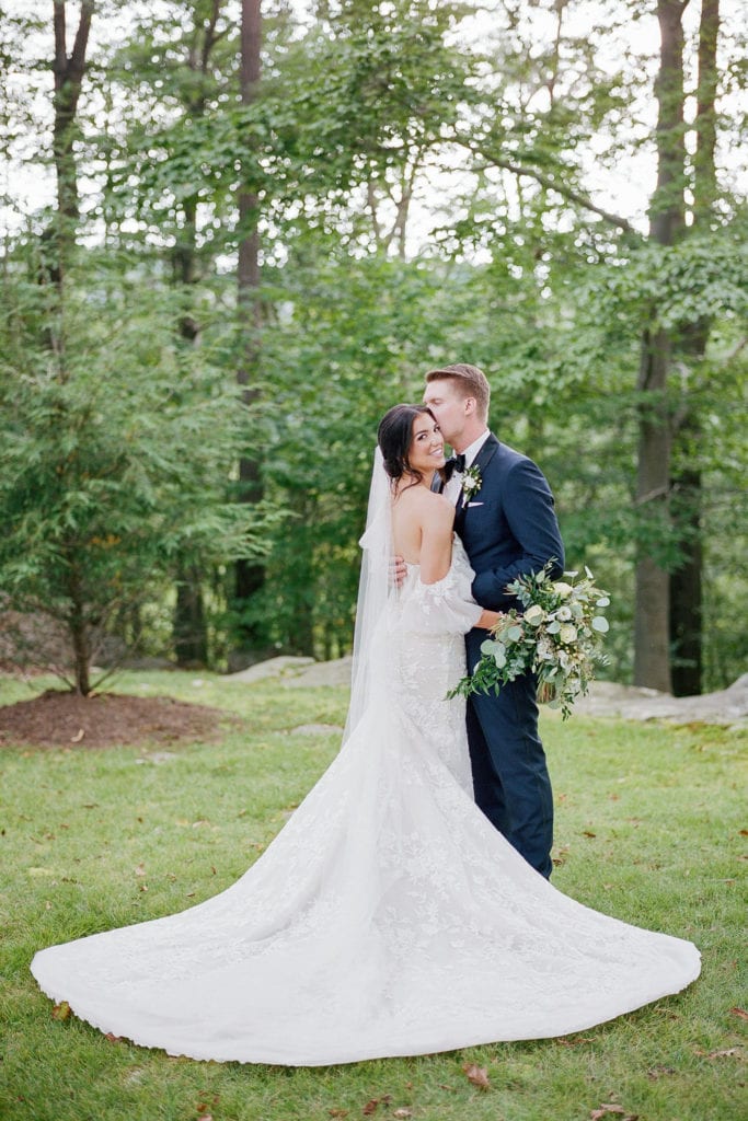 Outdoor Fall Seven Springs Wedding captured by Pittsburgh Wedding Photographer Lauren Renee