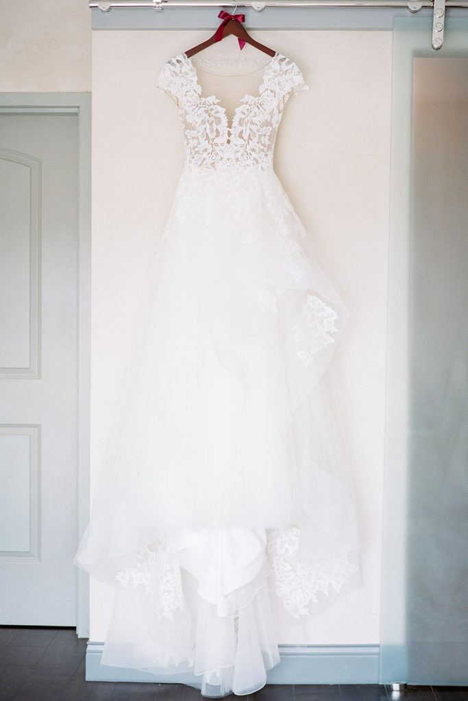 Cap sleeve wedding dress: Elegant Mellon Walled Garden Pittsburgh Wedding by Lauren Renee