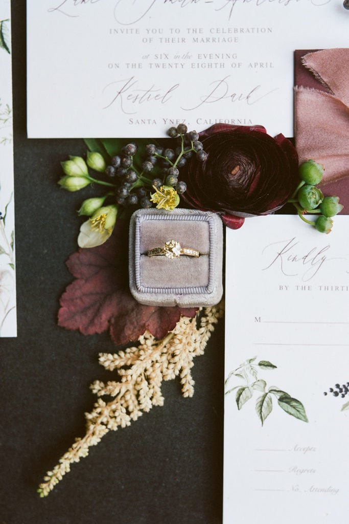 Emily Mayne Studio Stationery: Kestrel Park California Wedding Inspiration Styled Shoot captured by Pittsburgh Wedding Photographer Lauren Renee