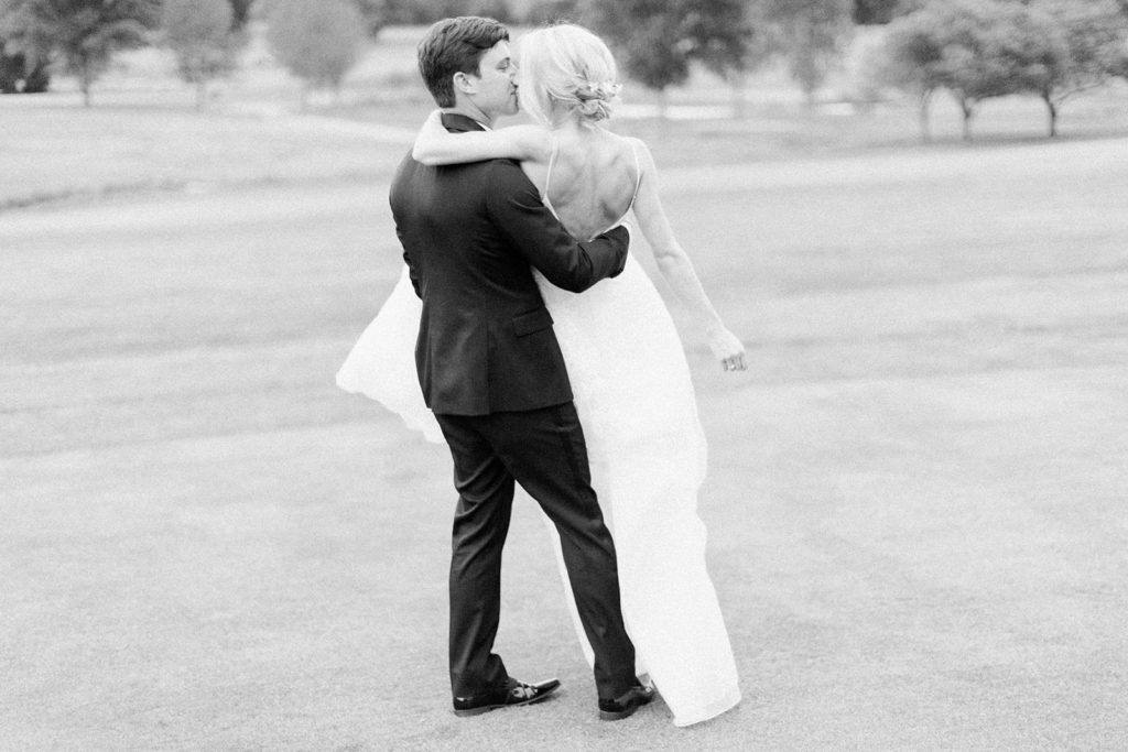 Black Tie Fox Chapel Golf Club Wedding captured by Pittsburgh wedding photographer Lauren Renee