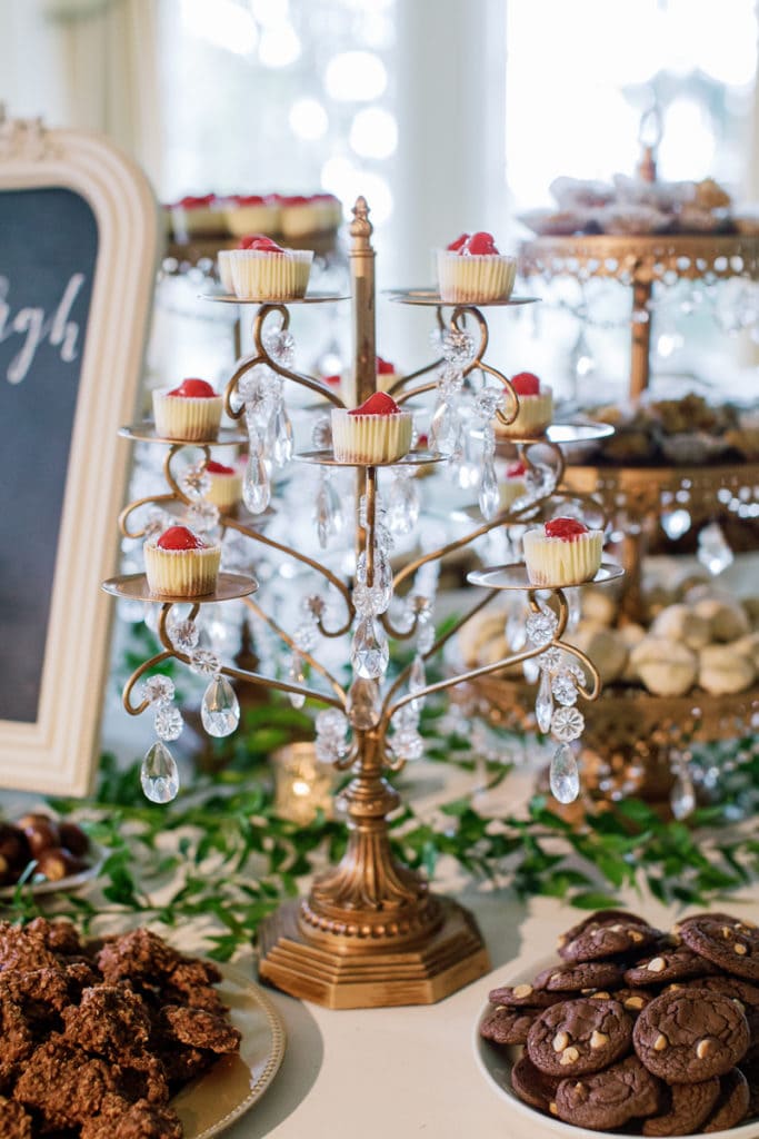 Cookie table display at the pittsbrgh field club