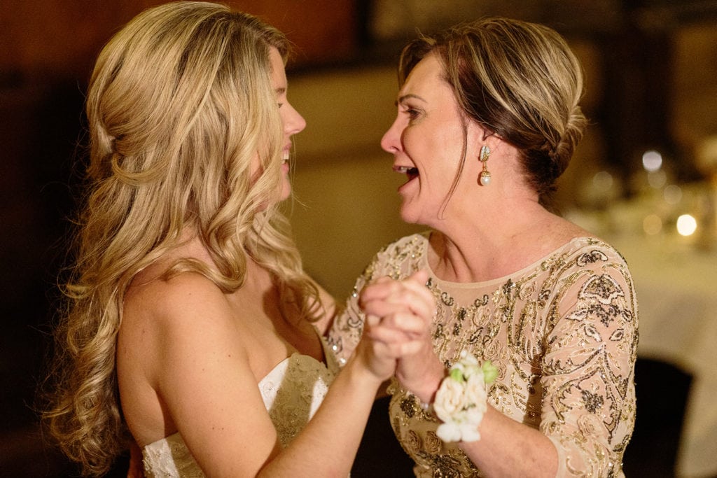 Mother daughter wedding dance