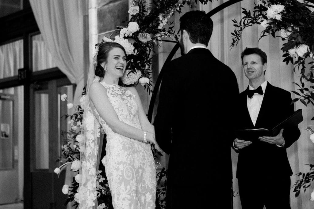 Pittsburgh wedding ceremony at The Pennsylvanian