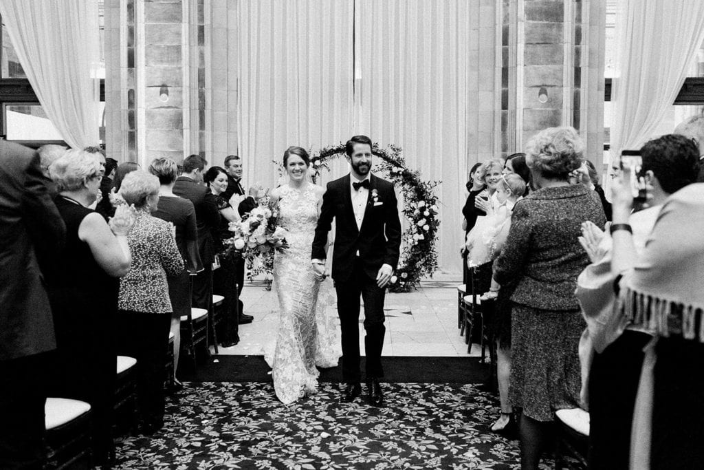 Pittsburgh wedding ceremony at The Pennsylvanian