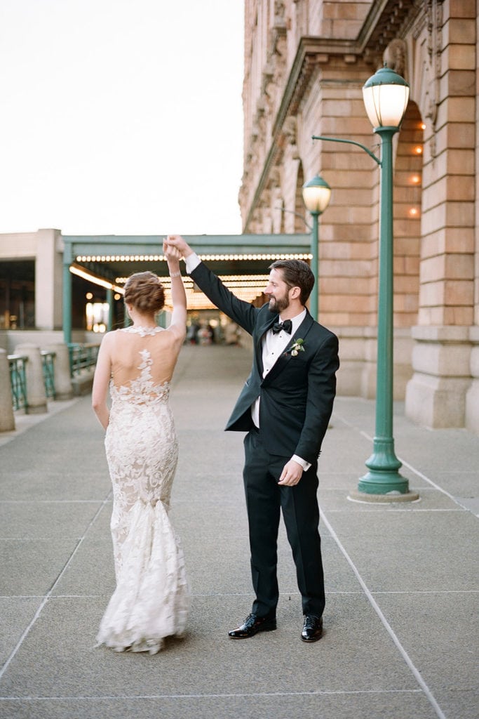 Pittsburgh wedding at The Pennsylvanian captured by Lauren Renee