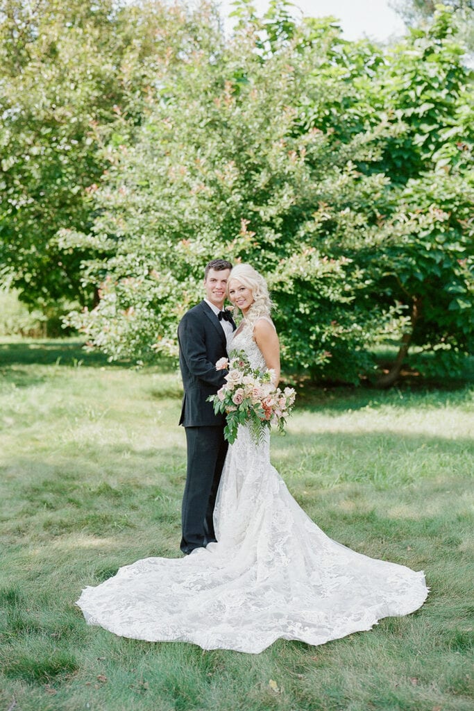 Mellon Park wedding portrait by Lauren Renee