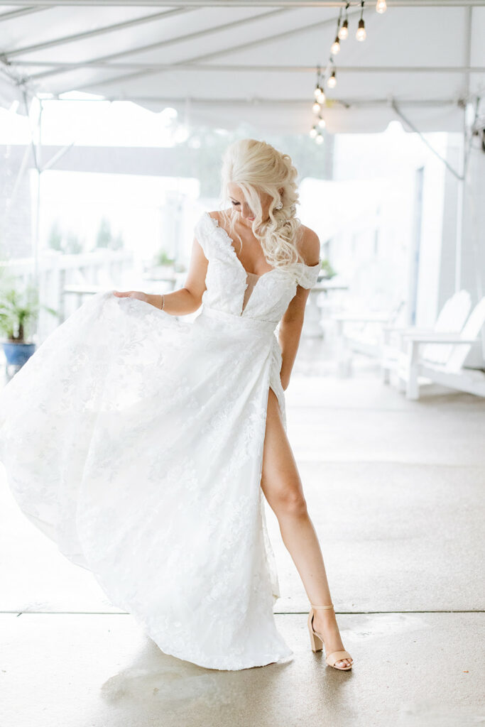 Jaclyn Jordan wedding dress