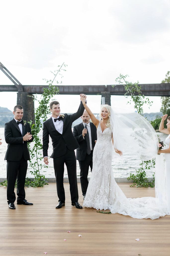 Riverfront Allegheny County Wedding captured by Lauren Renee