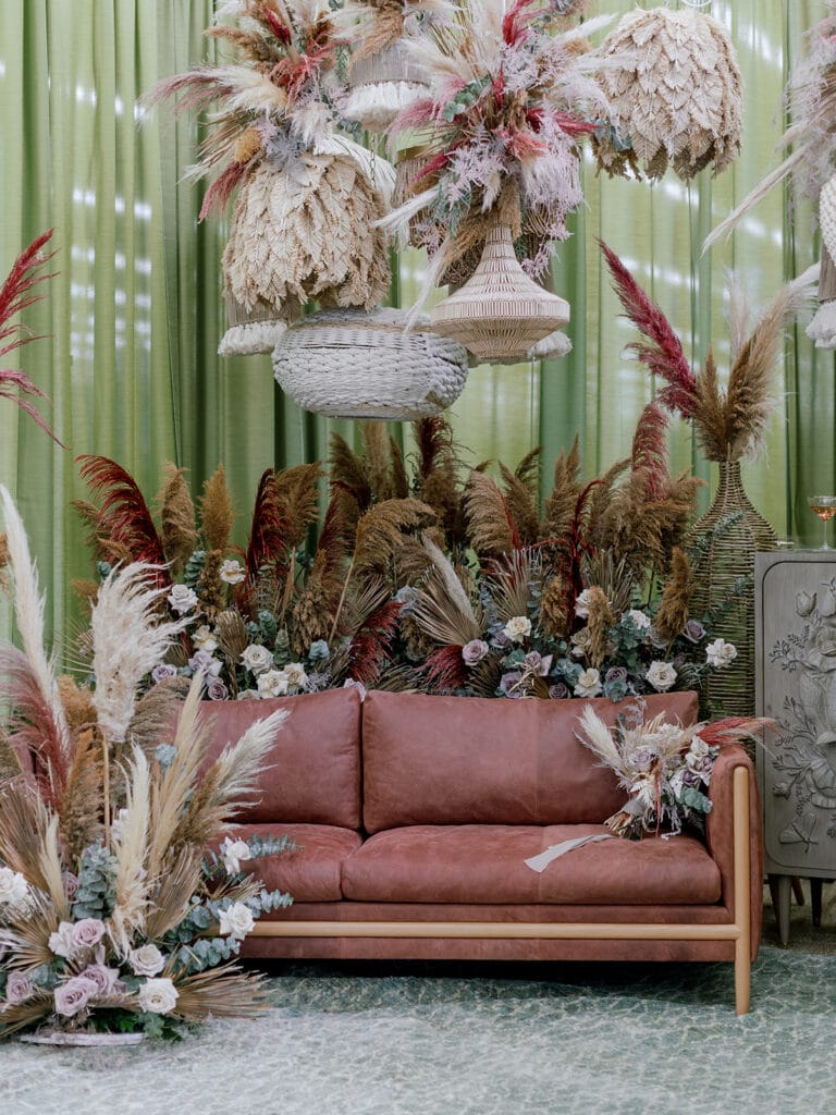 Bohemian wedding lounge ideas