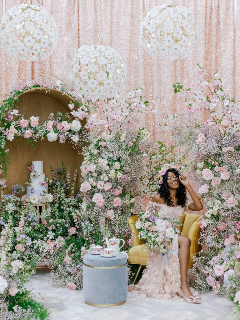 Floral-filled wedding inspiration