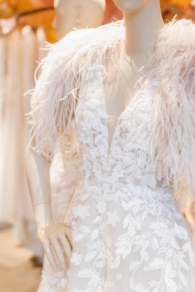 Bhldn feather outlet dress