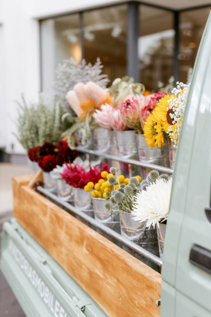 Victoria's Mobile Flower Shop Truck