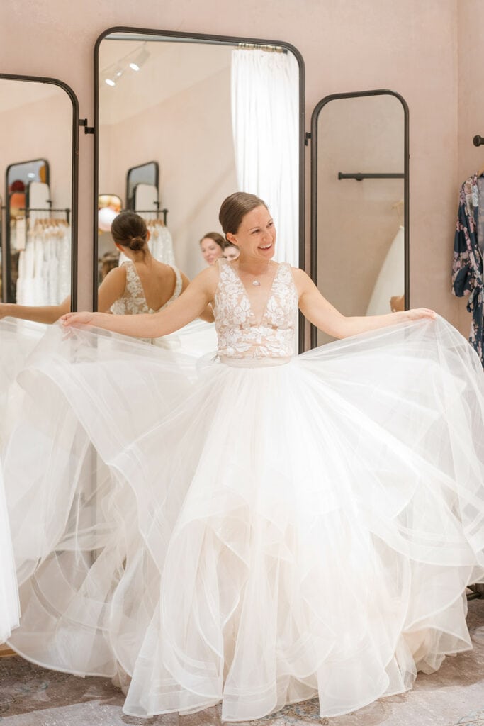 BHLDN wedding dress