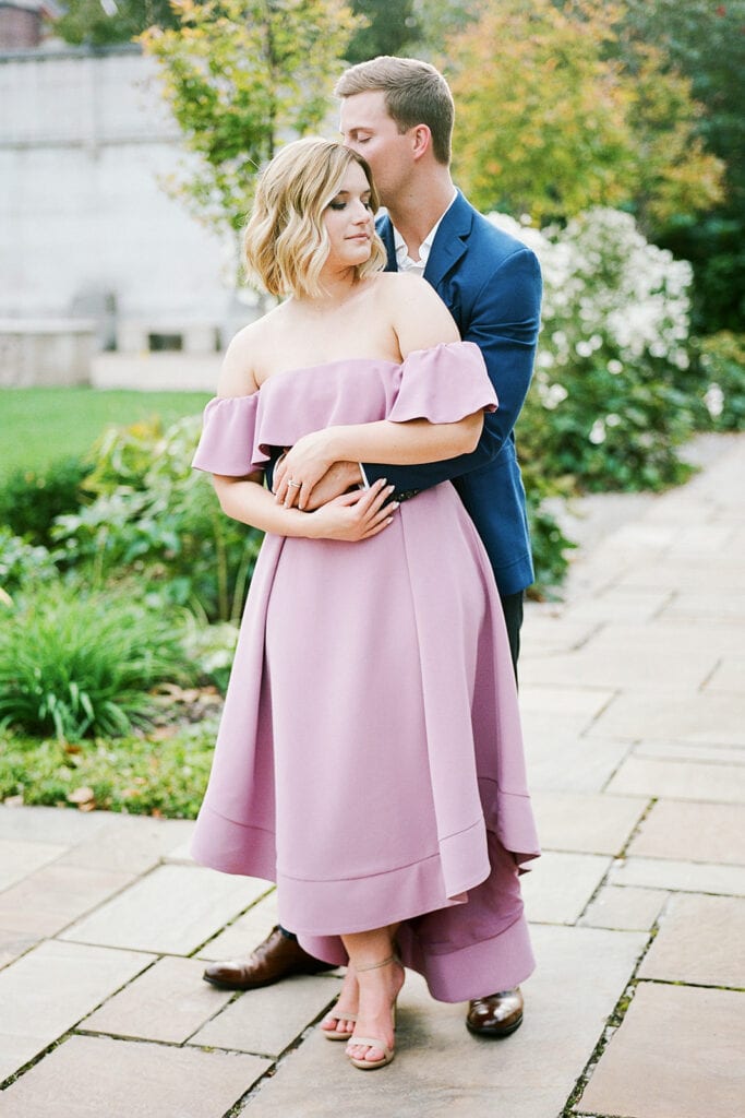 Mellon Park engagement session with Lauren Renee Photography