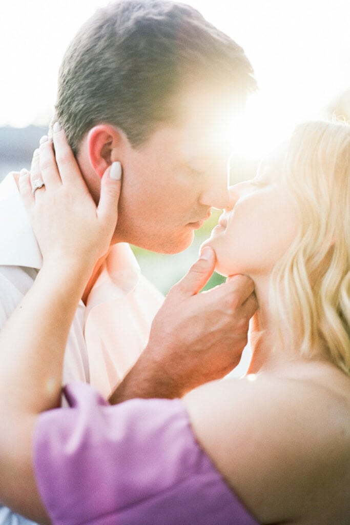 Mellon Park engagement session with Lauren Renee Photography