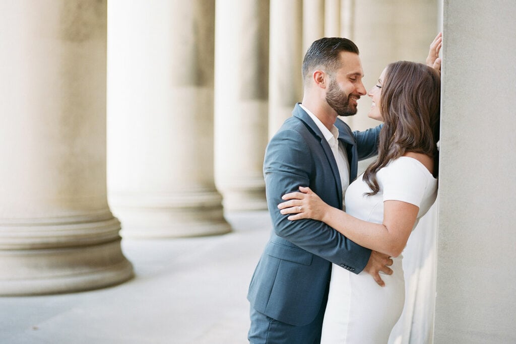 Pittsburgh Oakland engagement photography by Lauren Renee