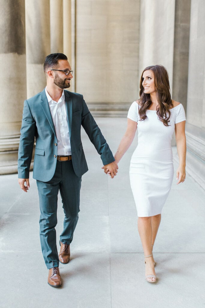 Pittsburgh Oakland engagement photography by Lauren Renee